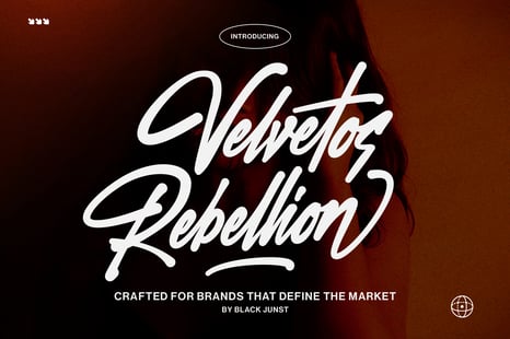 Velvetos Rebellion Font