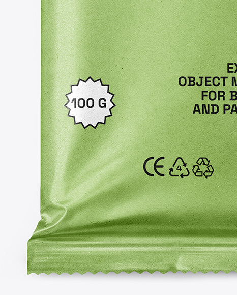 Kraft Paper Chocolate Bar Mockup