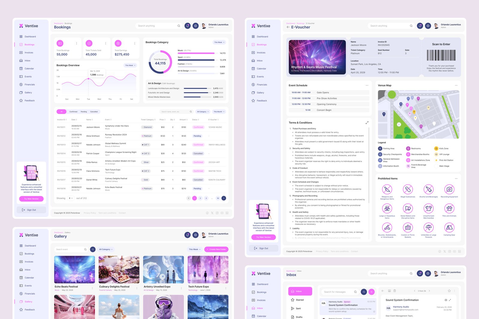 Ventixe - Event Management Dashboard