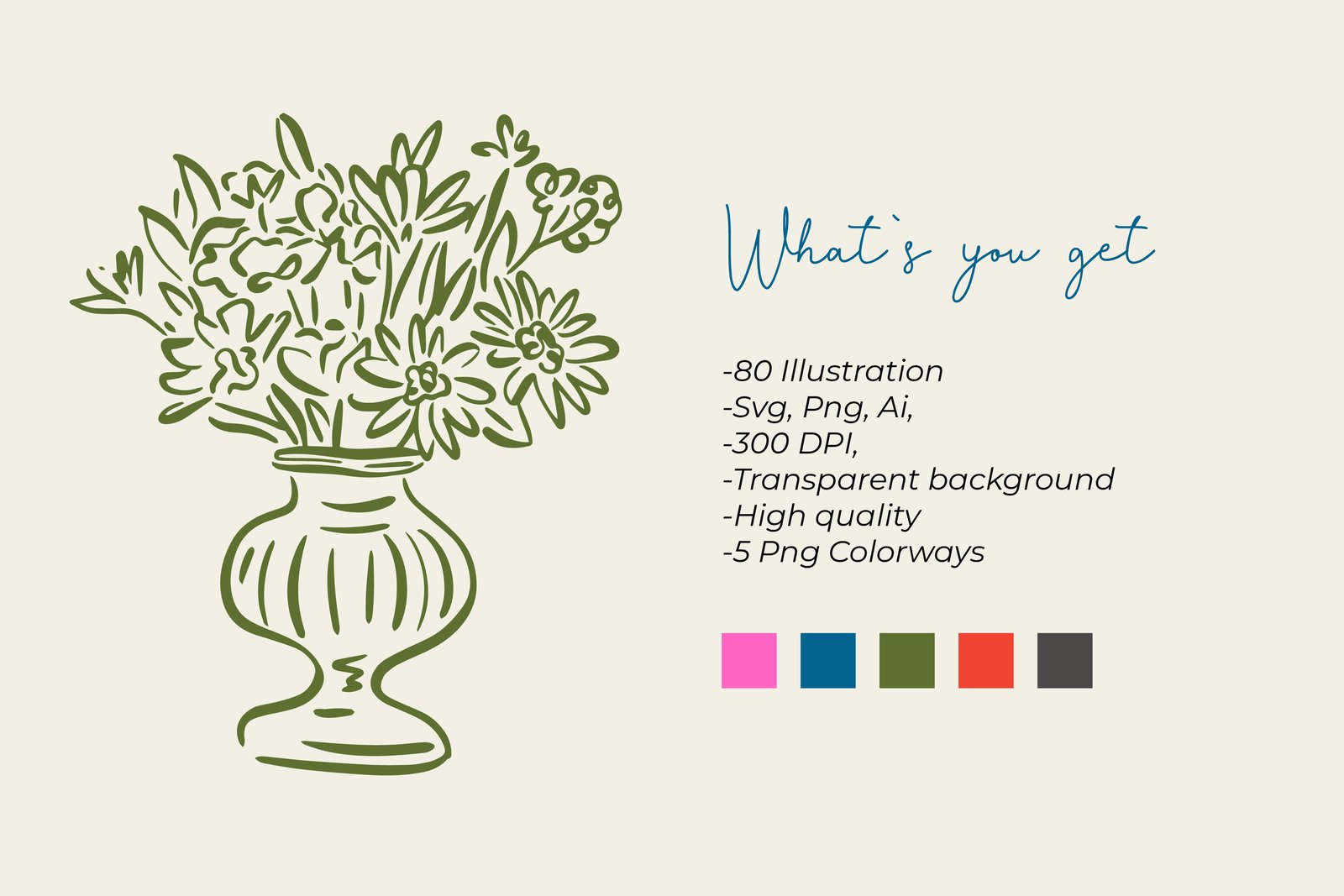 Whimsical Wedding Clipart