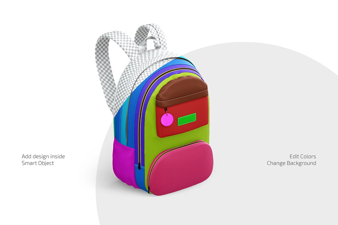 Backpack Mockup Set