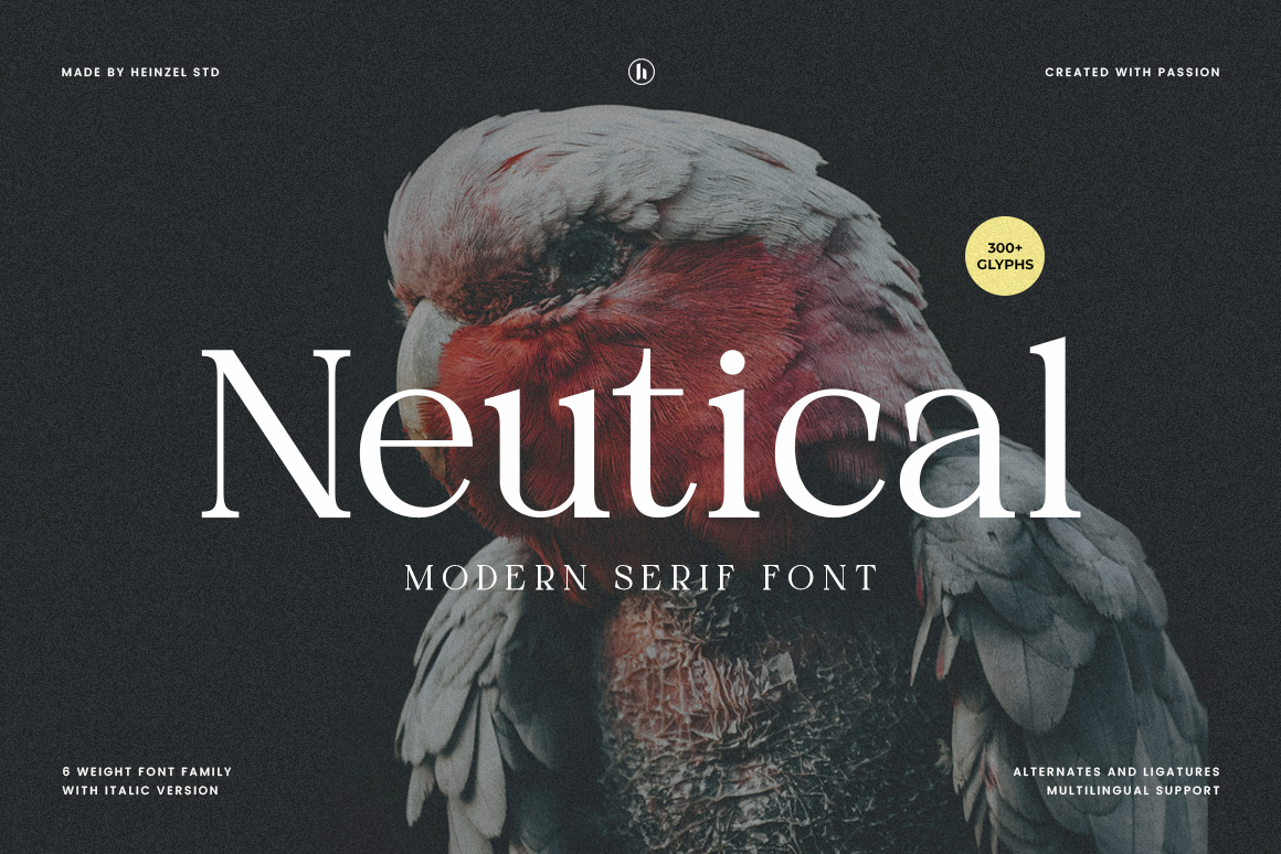 Neutical 6 Weight Serif Family