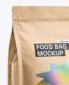 Kraft Paper Food Bag Mockup
