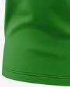 Men's Short Sleeve Raglan Polo Mockup