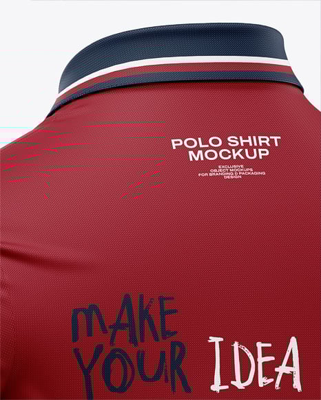 Men's Polo Shirt Mockup