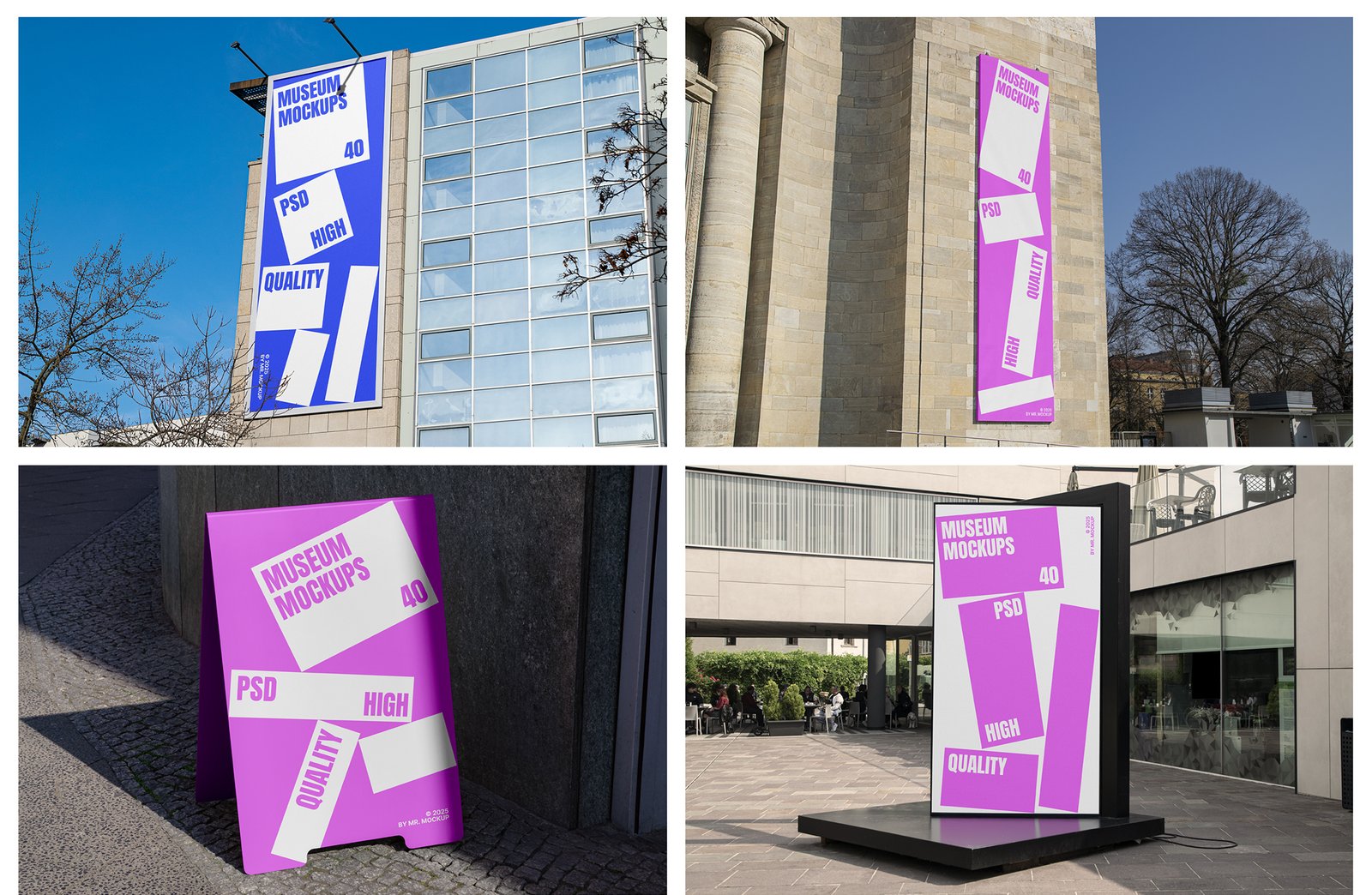 Museum Mockups