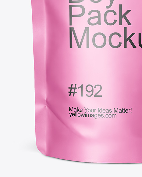 Matte Doy Pack Mockup