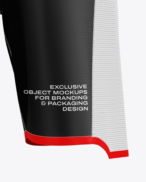 Basketball Shorts Mockup - Back View