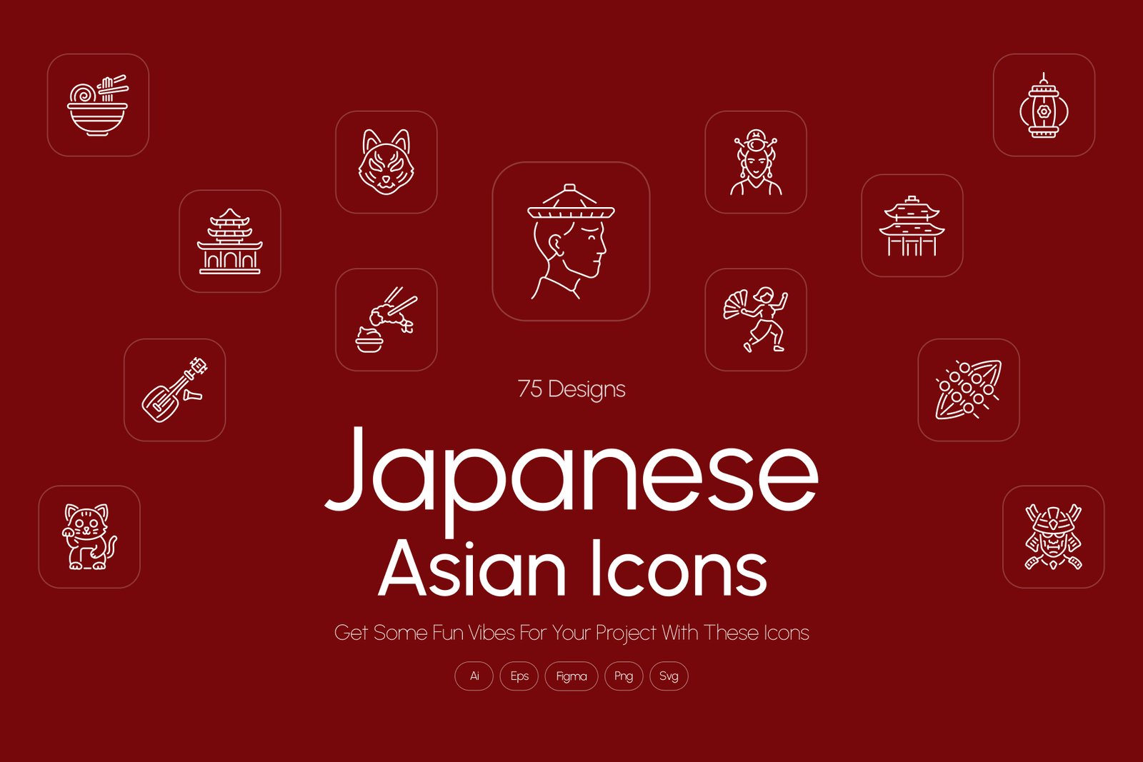 Japanese and Asian Icons