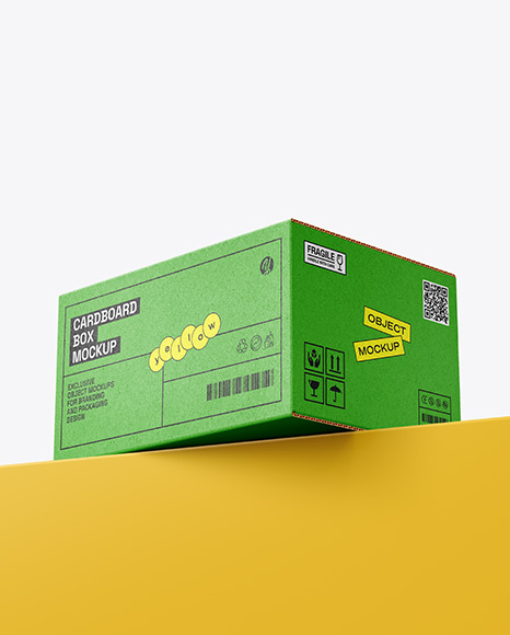 Kraft Paper Box Mockup