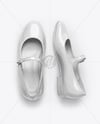 Pair of Mary Janes Mockup
