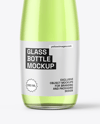 330ml Clear Glass Soft Drink Bottle Mockup