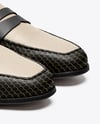 Pair of Women's Leather Loafers Mockup