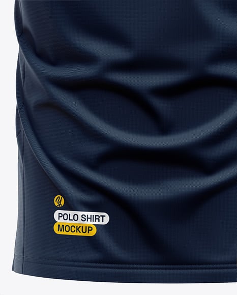 Men's Polo Shirt Mockup