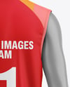 Training Sleeveless Kit Mockup - Back View