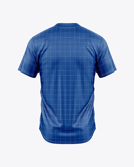 Baseball Jersey Mockup - Back View