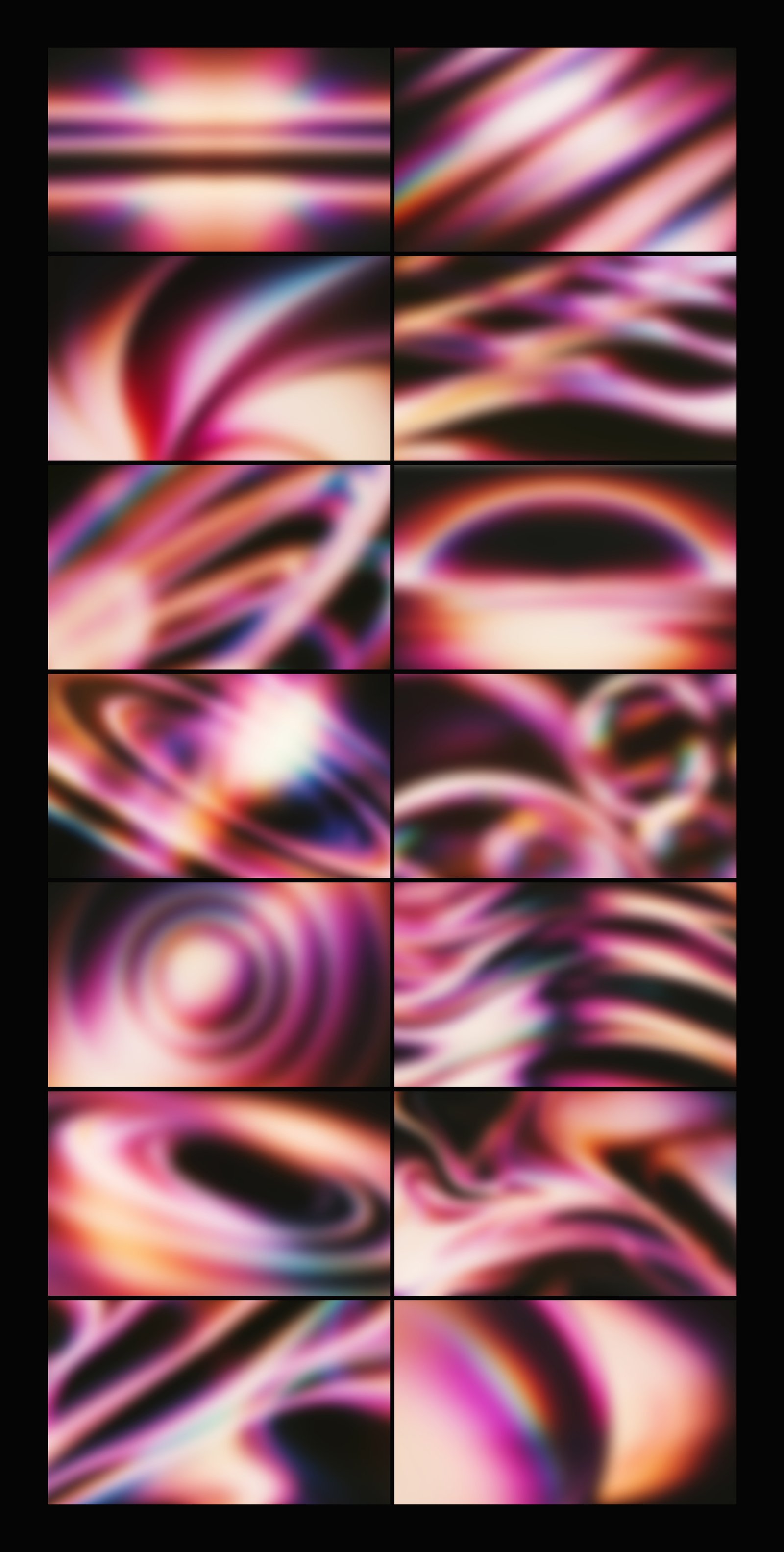 Shadowy Glow Background Set