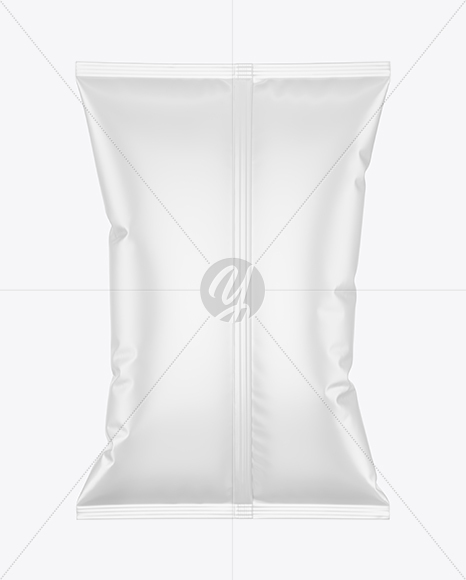Matte Snack Pack Mockup - Back View