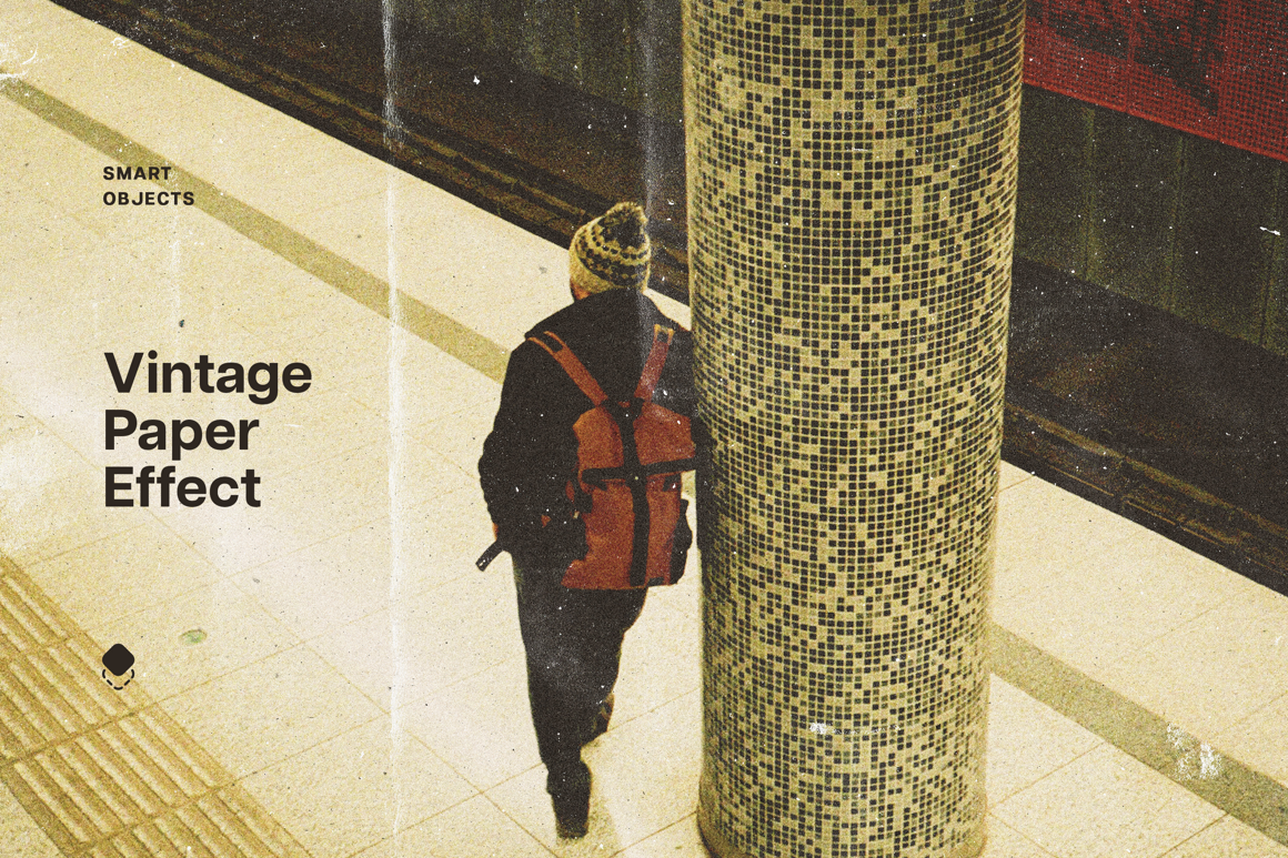 Vintage Paper Photo Effect