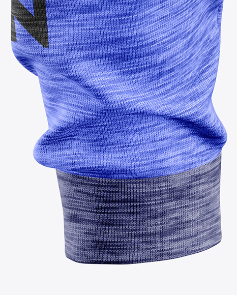 Melange Jersey Mockup - Back View
