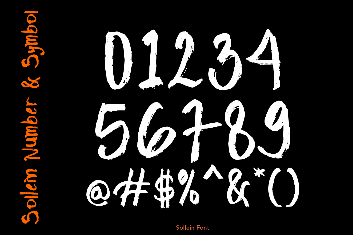Sollein Brush Font