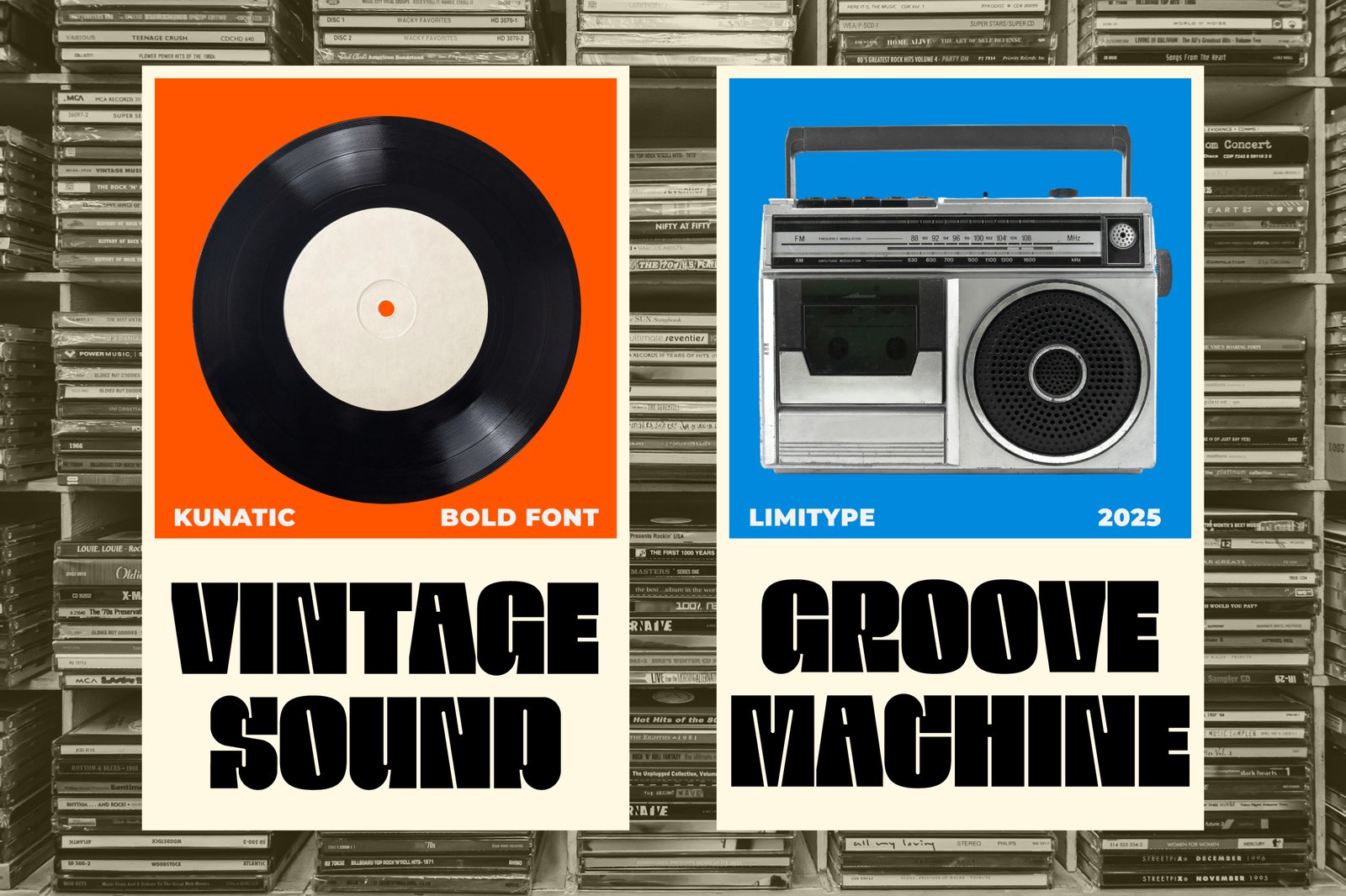 Kunatic - Retro Bold Font