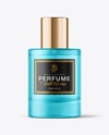Frosted Glass Perfume Bottle Mockup