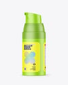 Cosmetic Bottle with Pump Mockup