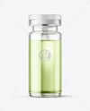 Clear Glass Medical Ampoule Mockup