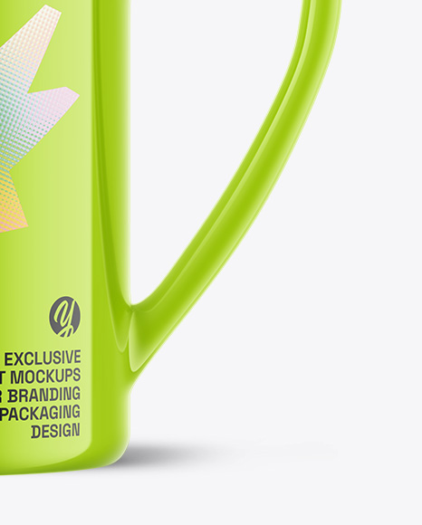Glossy Mug Mockup