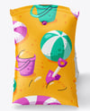 Matte Swimming Arm Bands Mockup