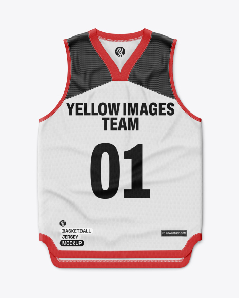 Basketball Jersey Mockup - 3D jersey mockup