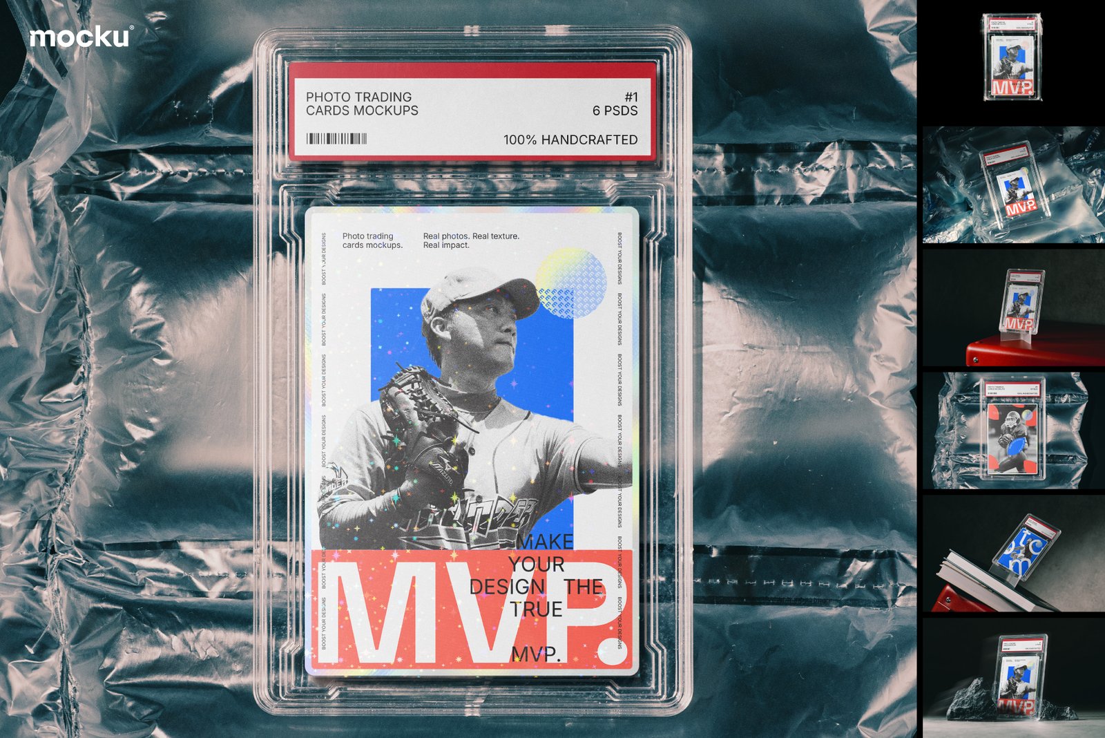 Studio Trading Card Mockups - Vol. 1