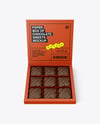Box with Chocolates Mockup