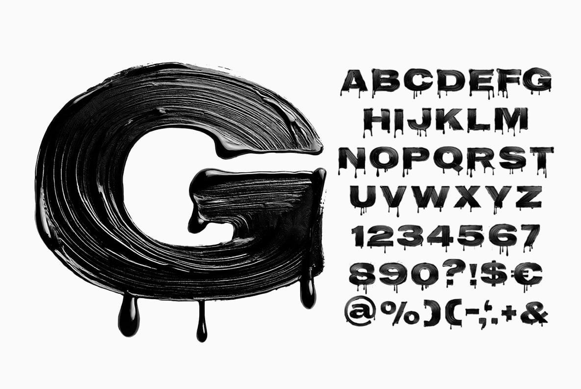 Stroke Edge Font