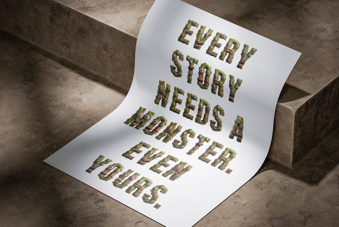 Ugly Monster Font