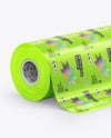 Metallic Film Roll Mockup