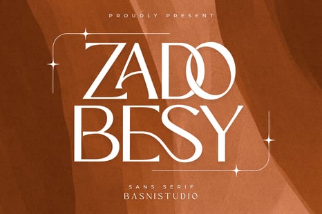 ZADOBESY Sans Serif Font - Fonts