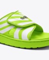 Pair of Velcro Slide Sandals Mockup