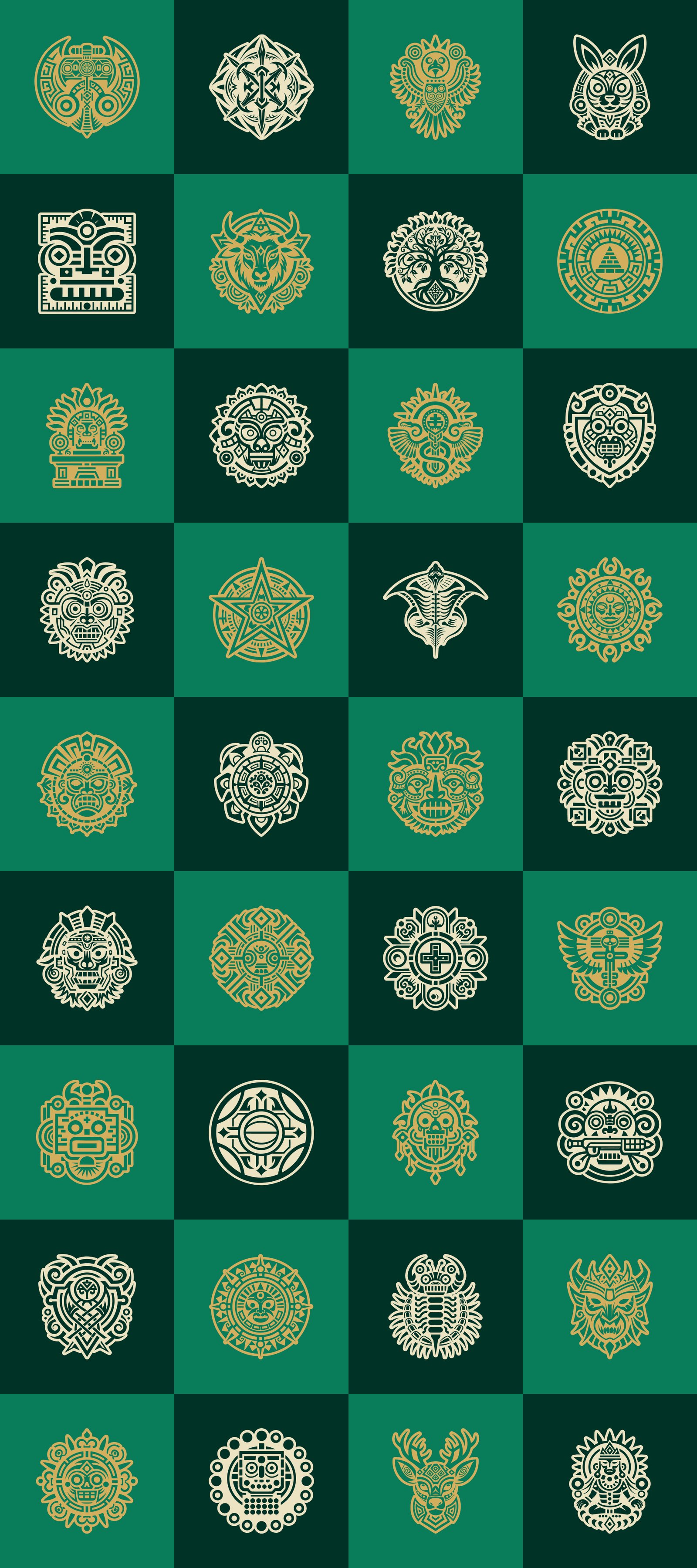 Mayan symbols