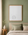 Framed Poster in a Room Mockup