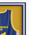 Basketball Jersey in Frame Mockup