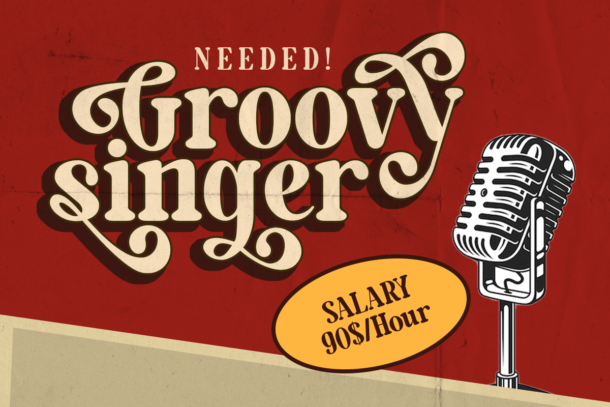Mocha Brown - Unique Retro Font