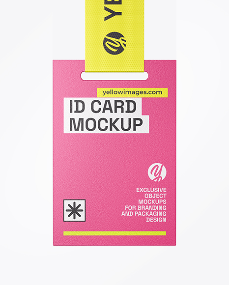 ID Card Mockup