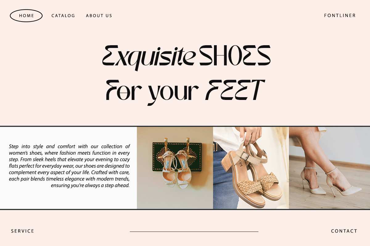 Noaction | Modern Elegant Font