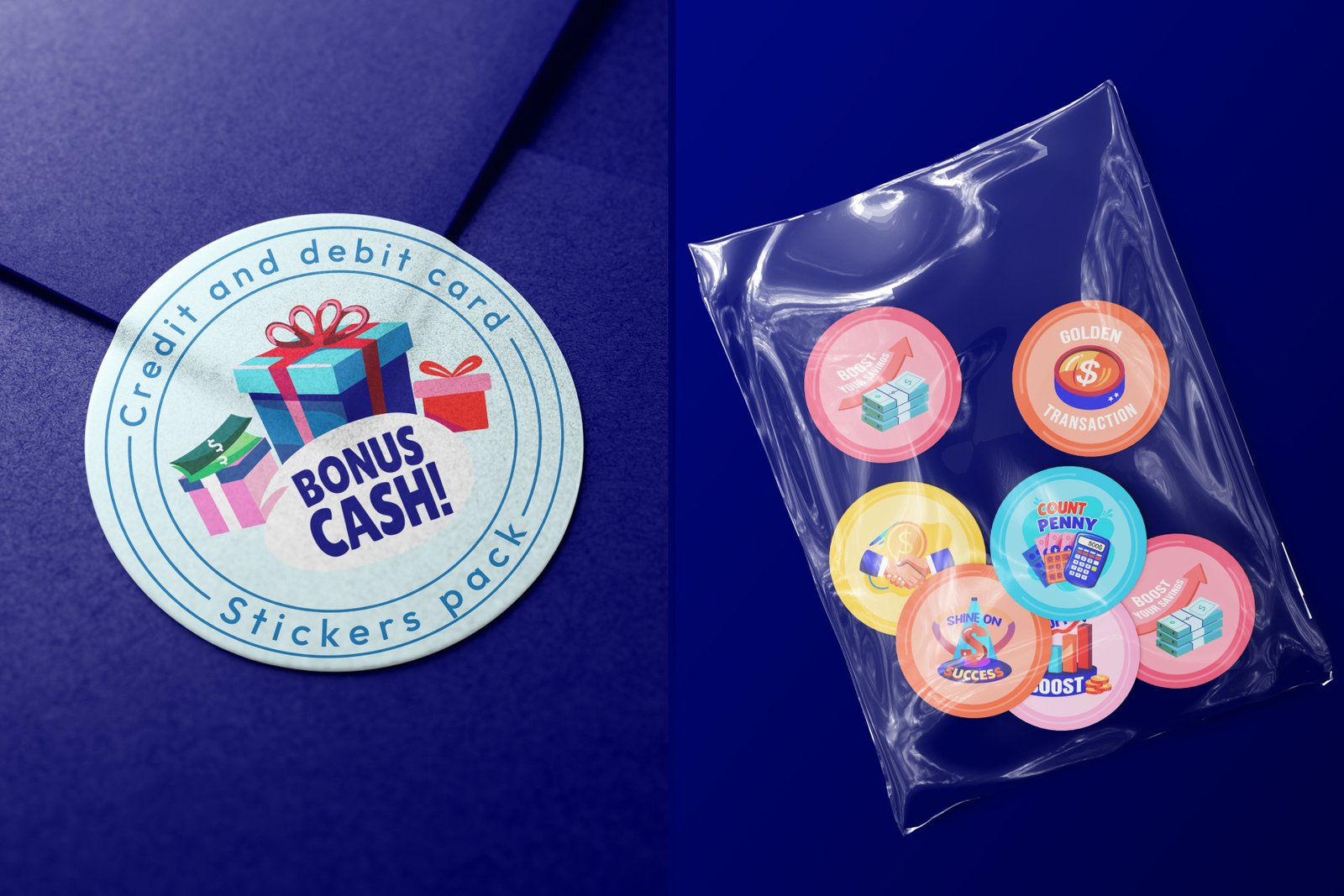 Credit and Debit Card Stickers