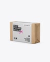 Kraft Paper Soap Bar Mockup – Half Side View