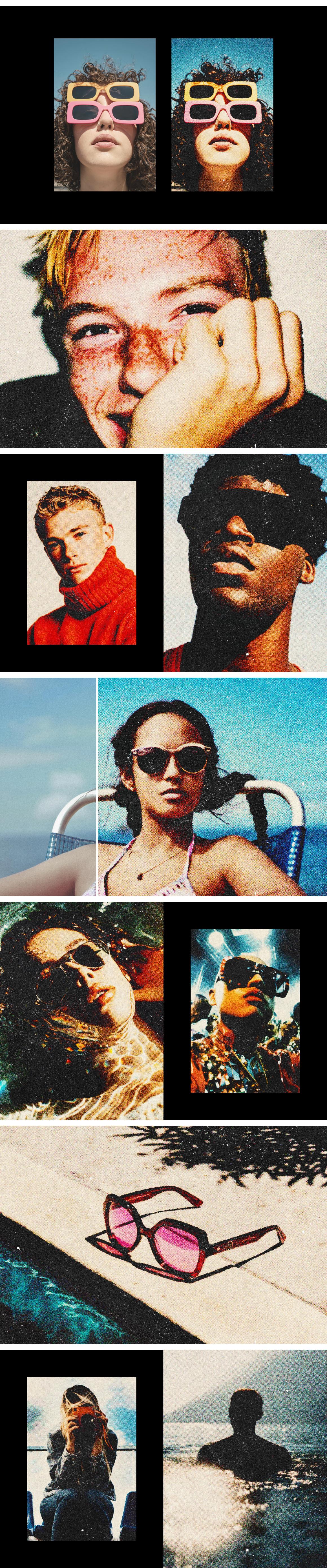 Retro Heavy Grained Photo Effect