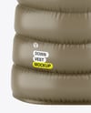 Glossy Down Vest Mockup