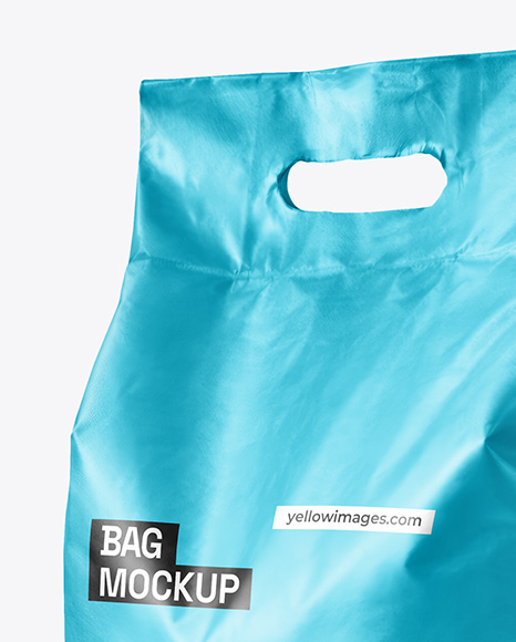 Matte Bag with Handle Mockup